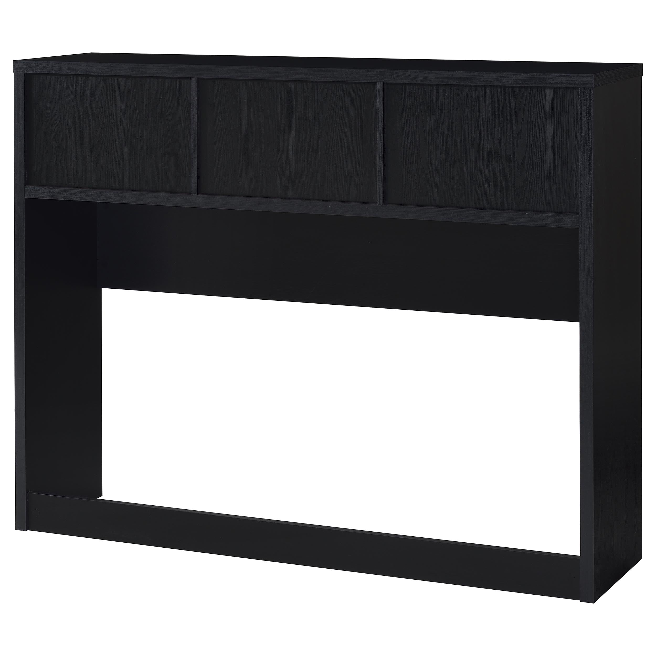 Westpark 3-piece Queen Bedroom Set Bookcase Headboard Black — view 7