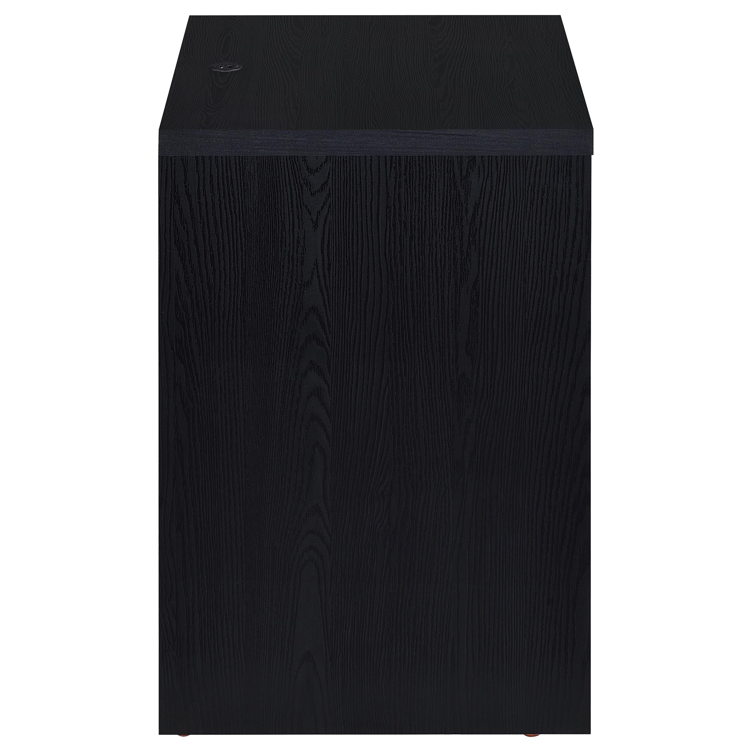 Westpark 2-drawer Nightstand LED Lights and USB Black — view 10