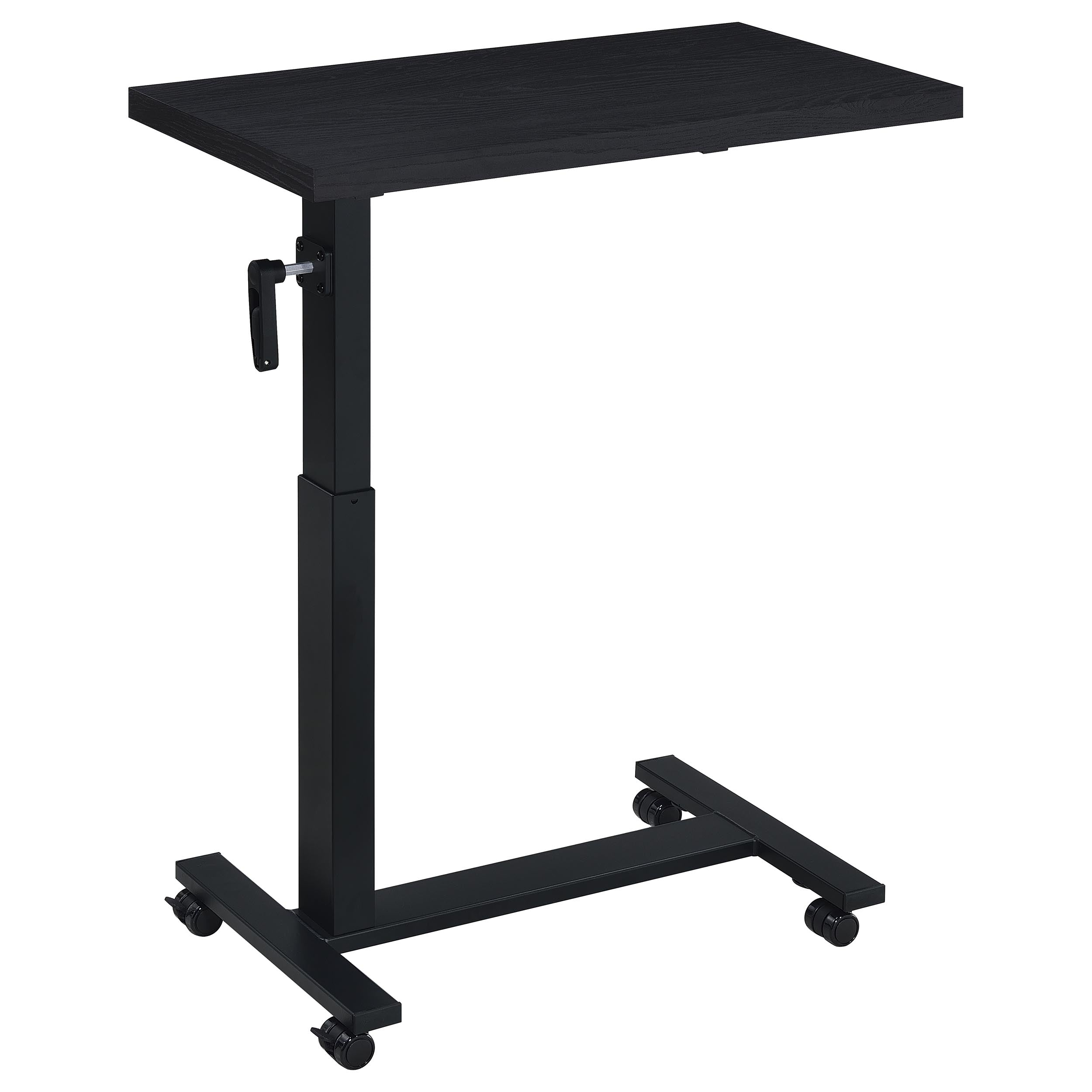 Westpark Height Adjustable Mobile Bedroom C-Table Black — view 4