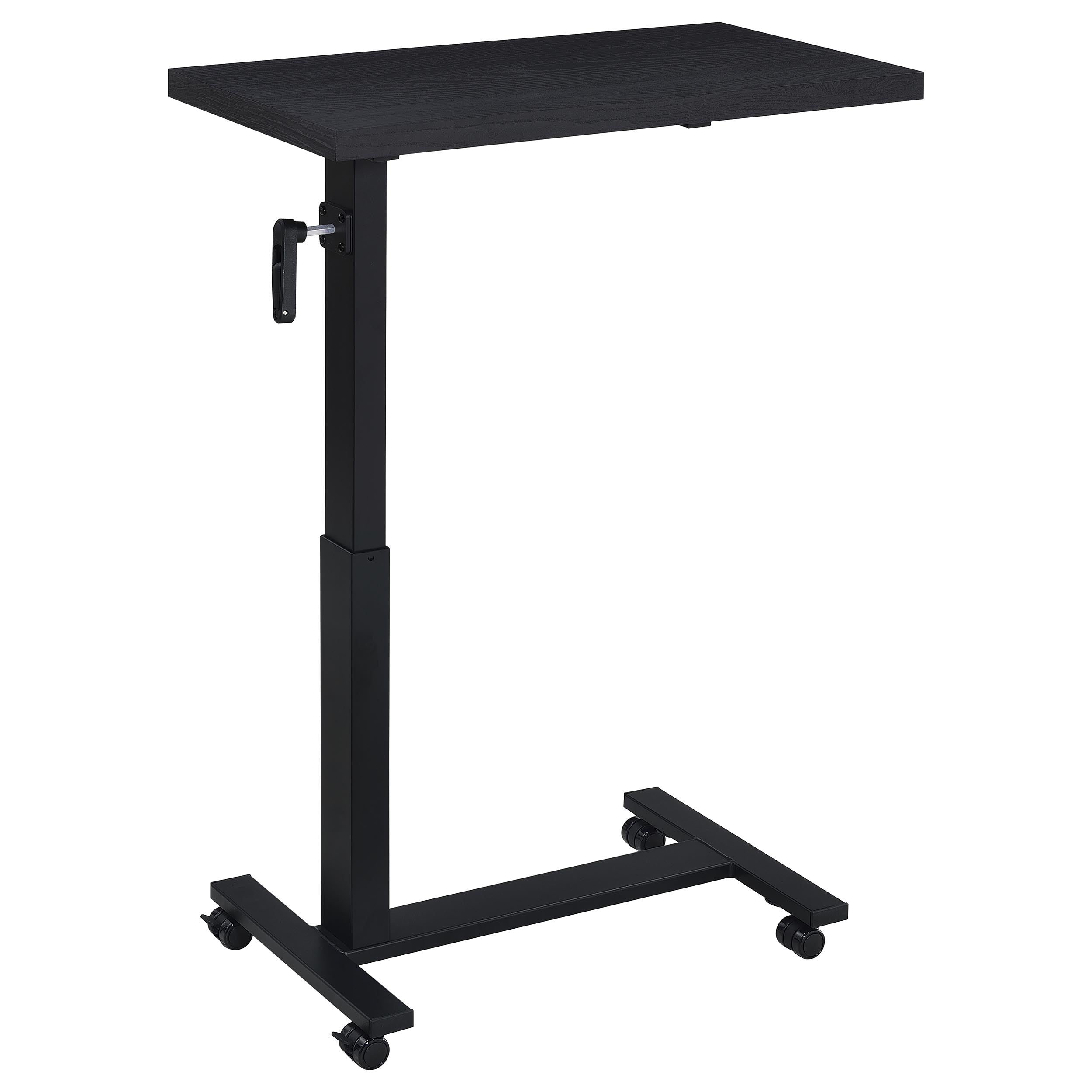 Westpark Height Adjustable Mobile Bedroom C-Table Black — view 5