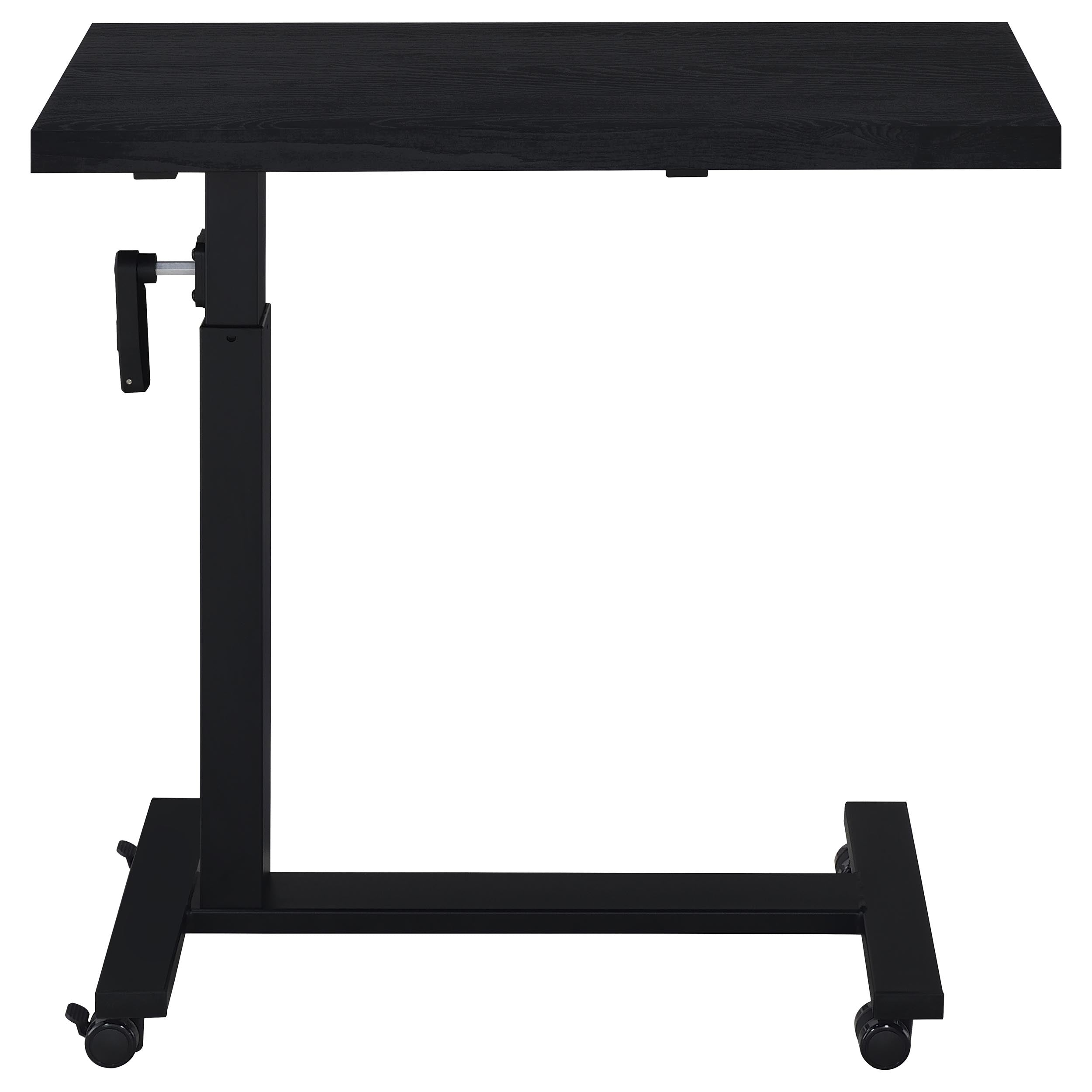 Westpark Height Adjustable Mobile Bedroom C-Table Black — view 6