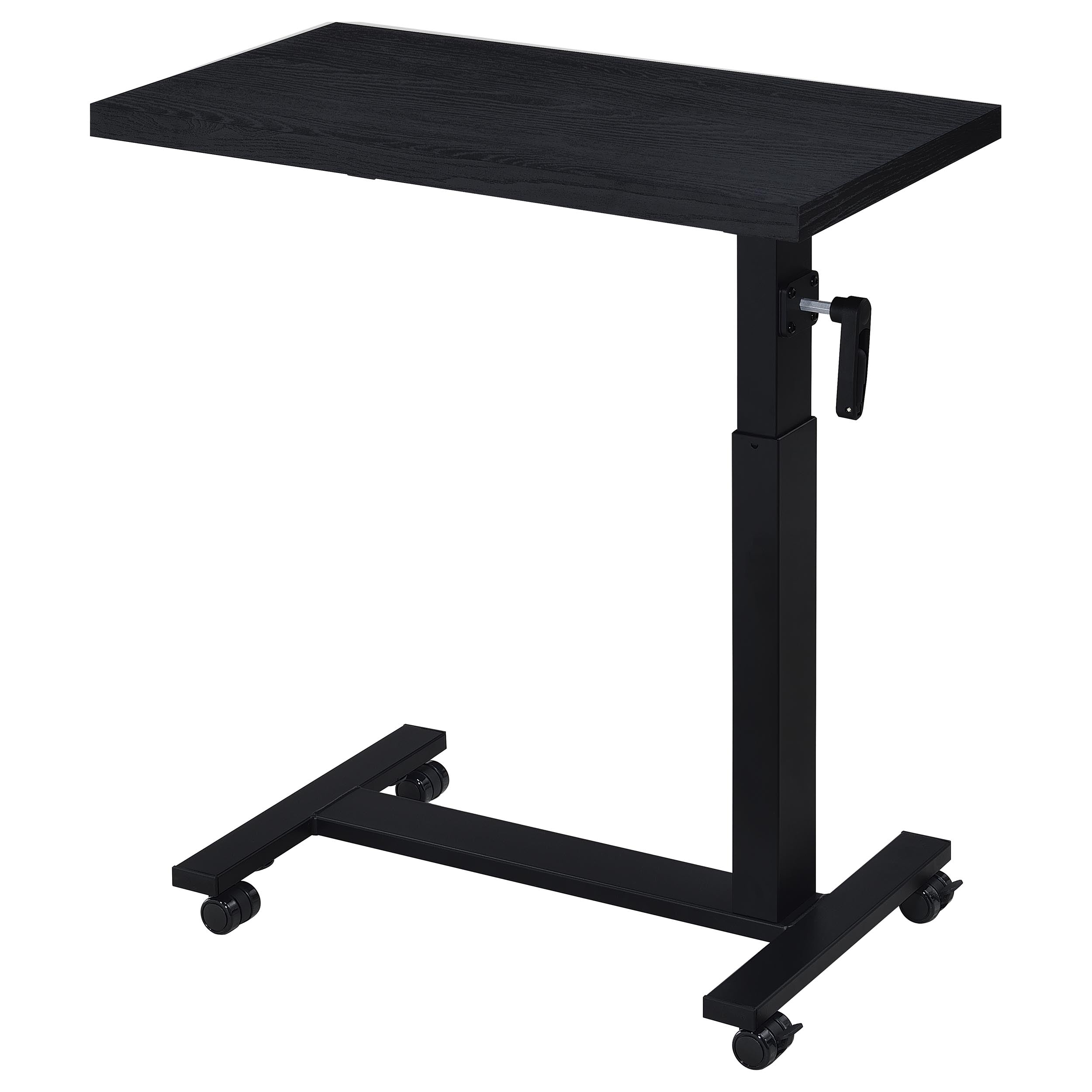 Westpark Height Adjustable Mobile Bedroom C-Table Black — view 7