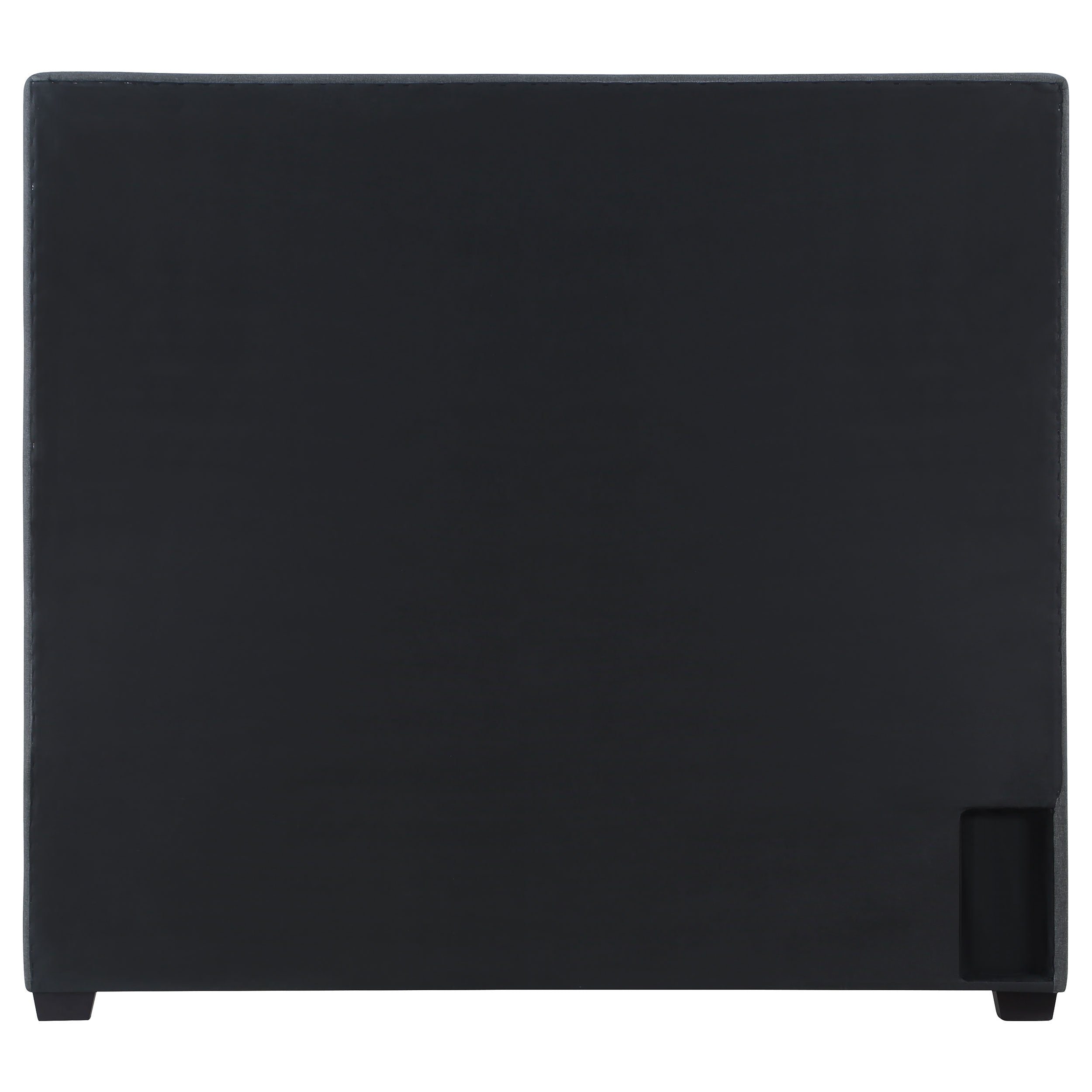 Bowfield Upholstered Queen Panel Bed Charcoal — view 6