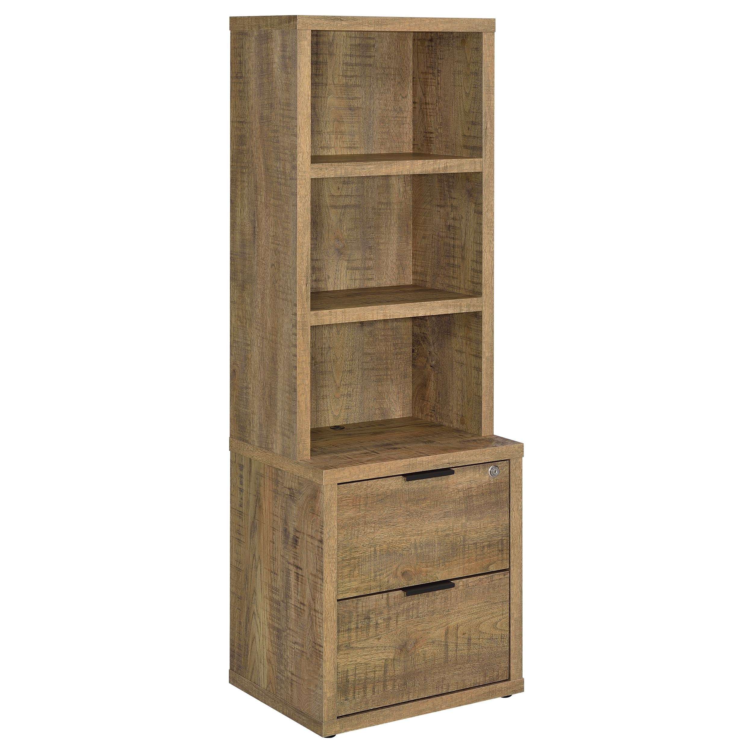 Westpark 3-piece Full Bedroom Set Bookcase Headboard Mango — view 8