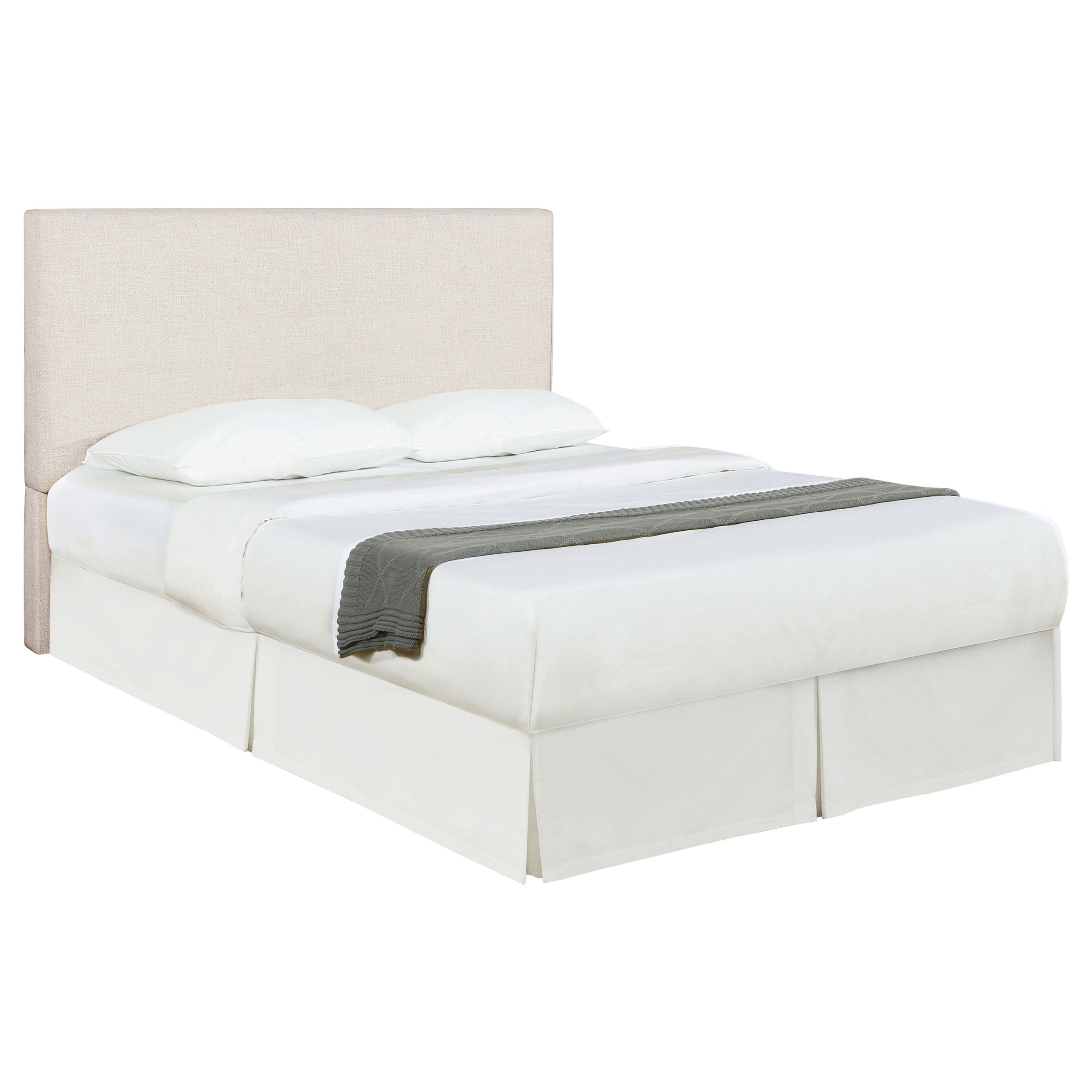 Pirro Upholstered King Panel Headboard Sand — view 1