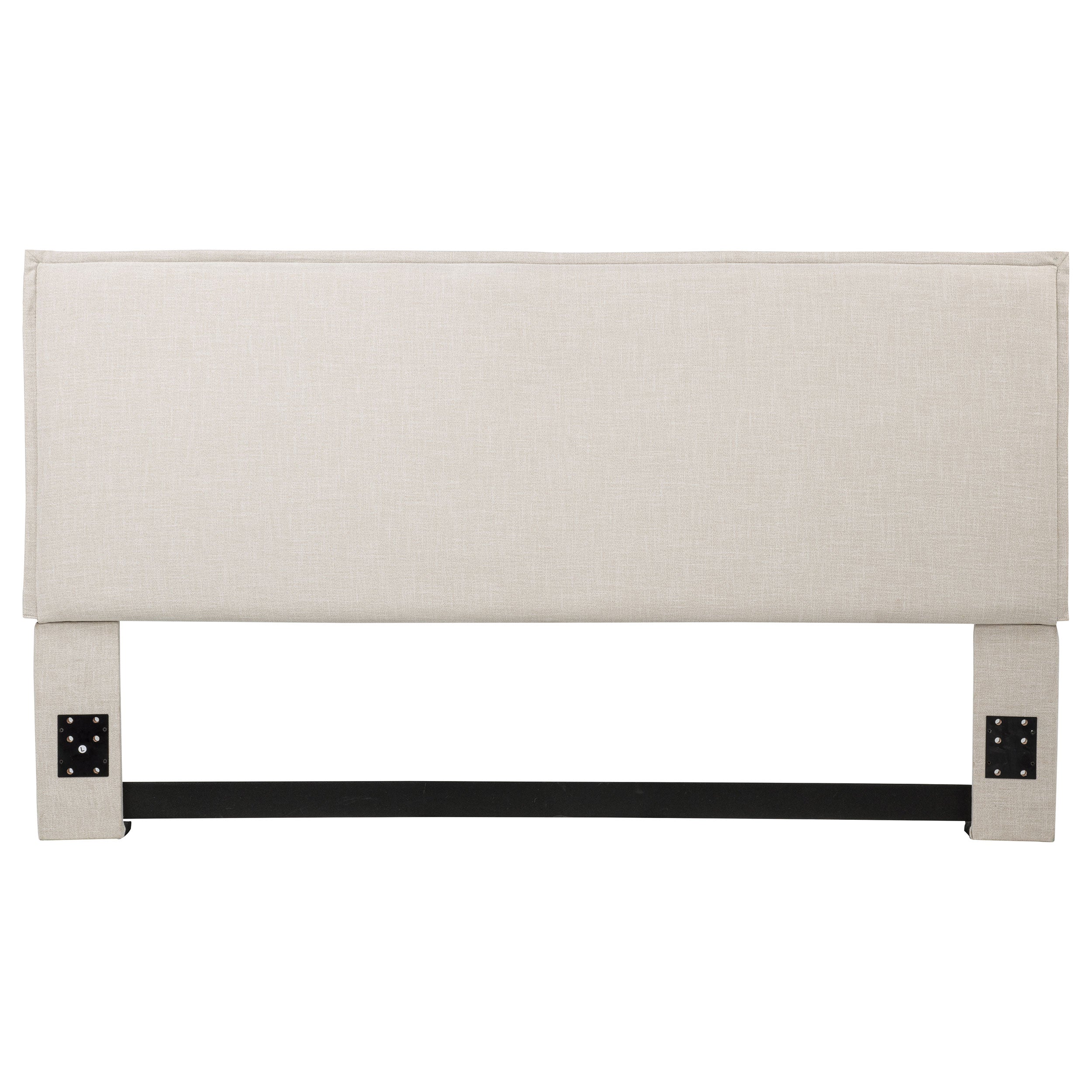 Izzy Upholstered King Panel Headboard Sand — view 3