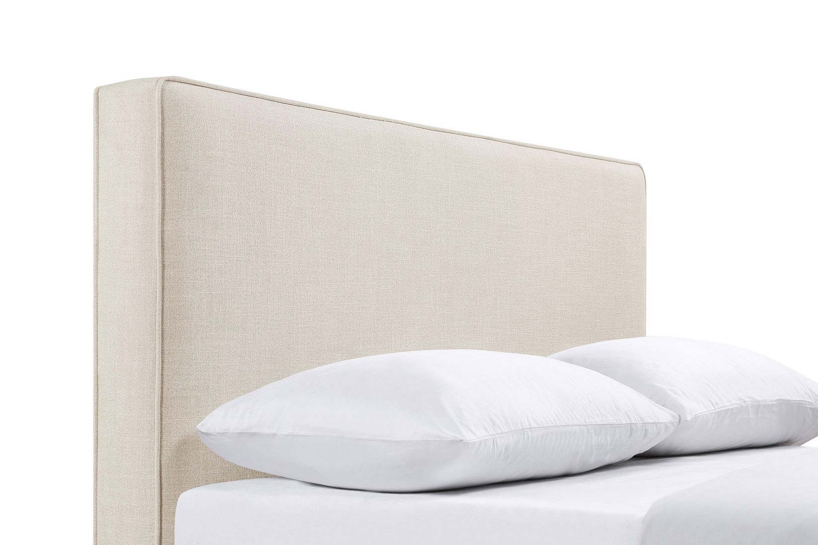 Kosmo Upholstered Queen or Full Panel Headboard Sand — view 6