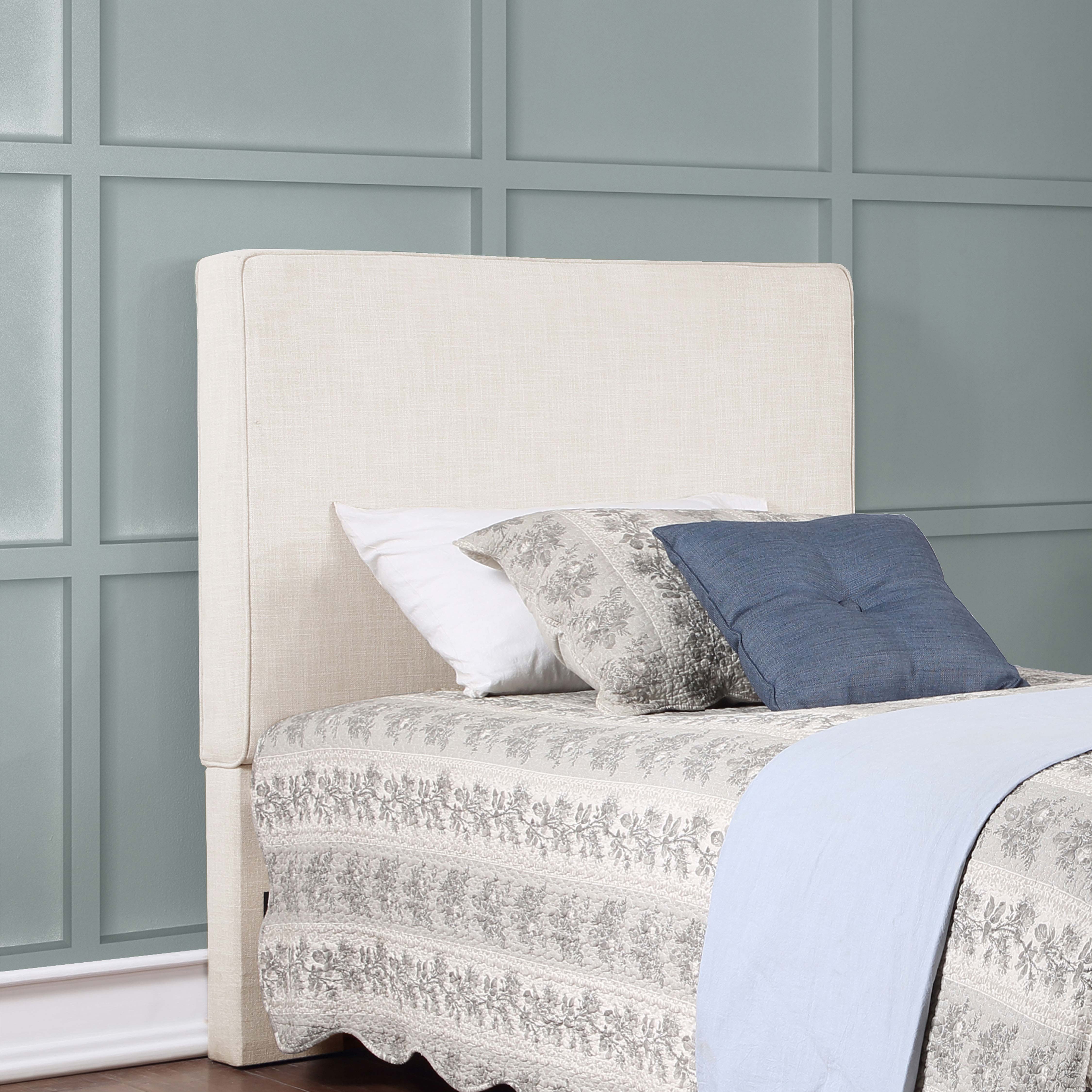Kosmo Upholstered Twin Panel Headboard Sand — view 2
