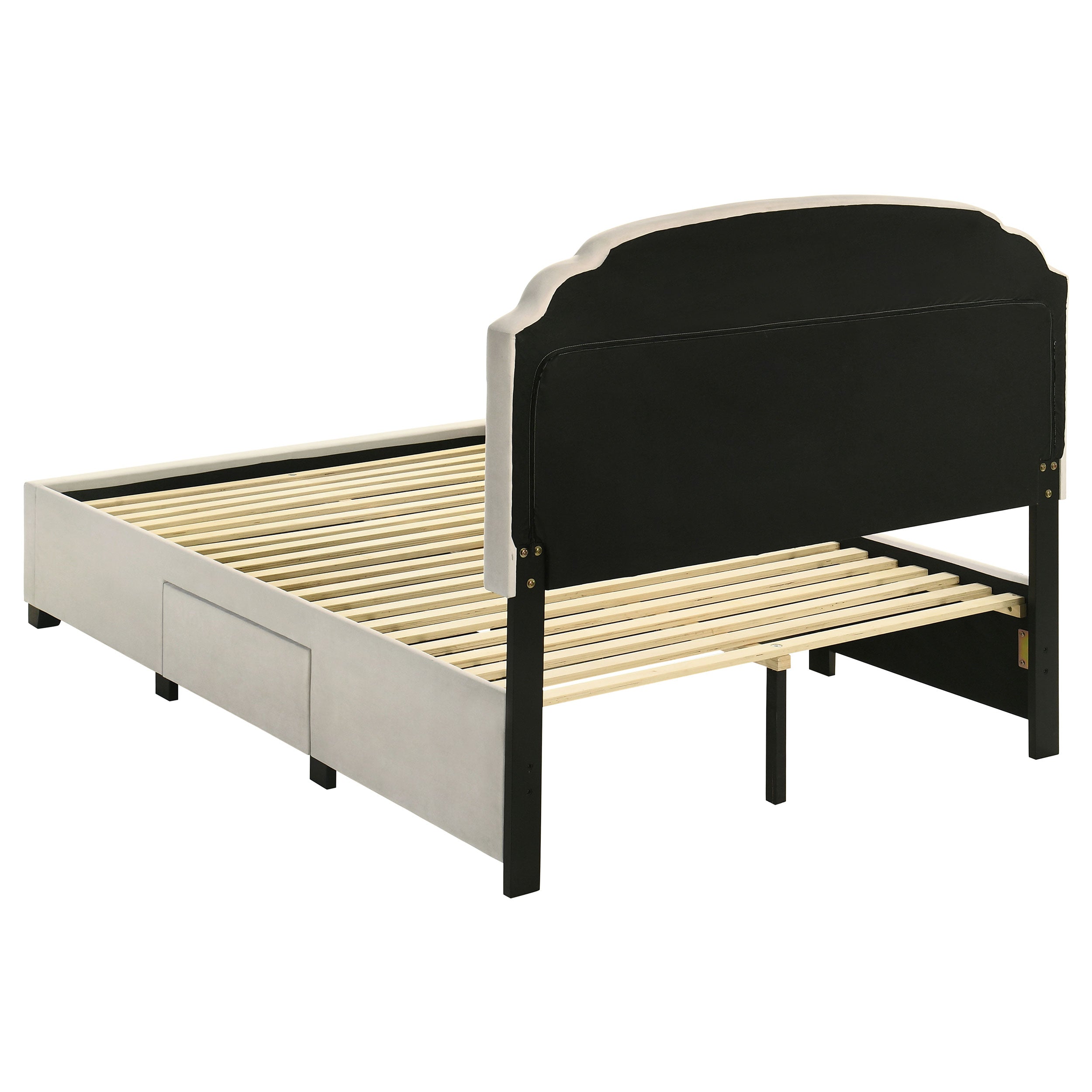 Marianna 4-drawer Upholstered Full Storage Bed Cream — view 9