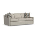 Sky - Upholstered Sofa - Light Gray - Atlantic Fine Furniture Inc