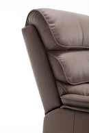 Modern Soft, Manual Recliner Chair - Brown