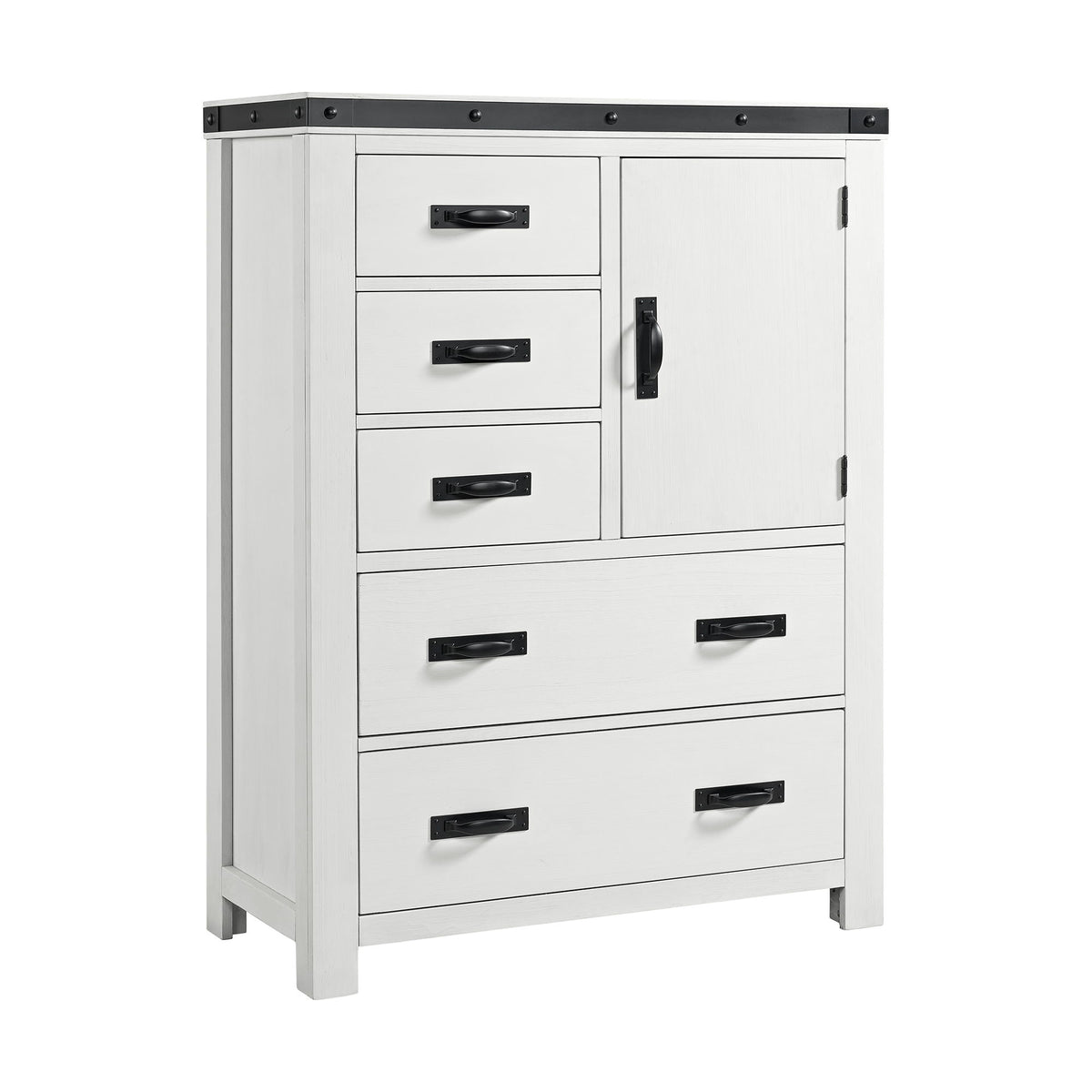 Wade Youth Chest in White by Elements International