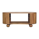 Soba - Ball Open Coffee Table - Oak