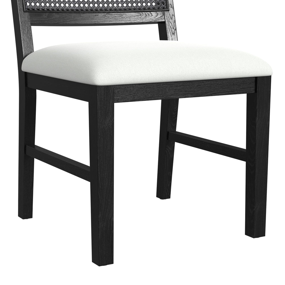Bahama Breeze 5 Piece Standard Height Dining Set (Table And Four Chairs) in Black by Elements International, view 4