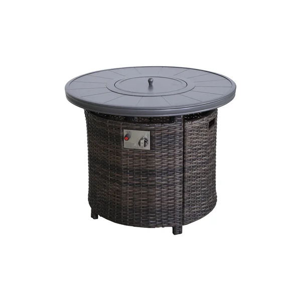 Outdoor Fire Pit Table With Lid