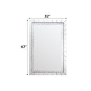 Nysa - 47" Accent Mirror - Mirrored & Faux Crystals