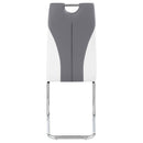 Brooklyn - Upholstered Dining Side Chair (Set of 4) - Gray - Atlantic Fine Furniture Inc