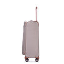 4 Piece Set, Softshell Suitcase Spinner Wheels Terylene Luggage Sets