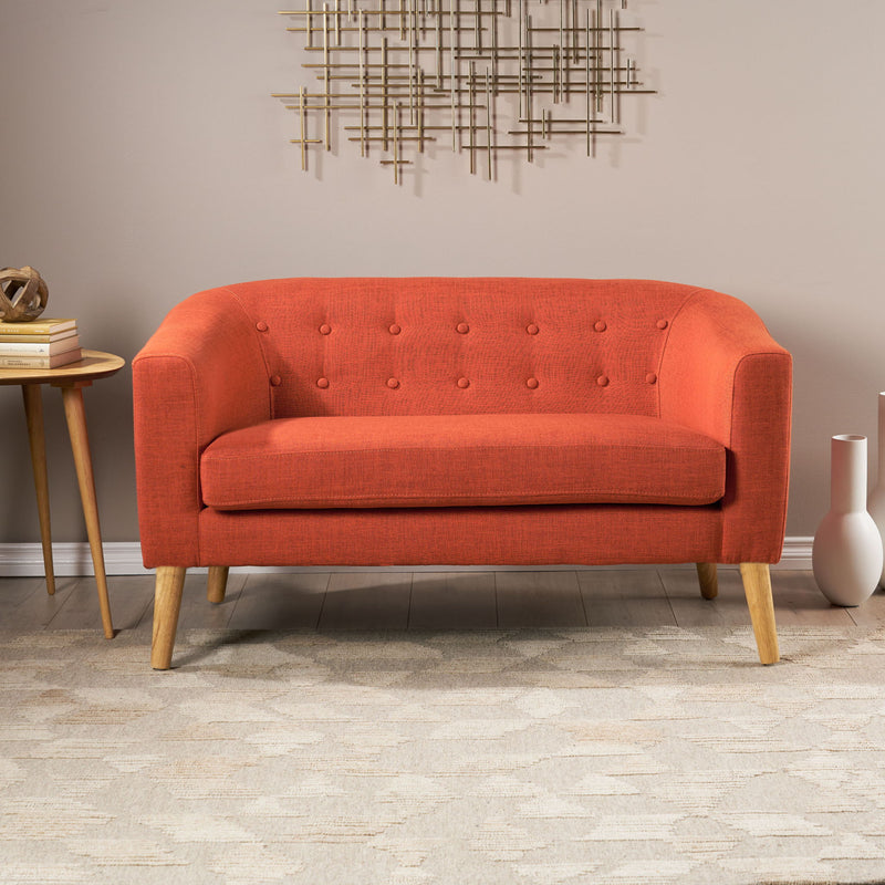 Modern Design Style Loveseat