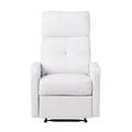 Contemporary Recliner Chair With Push Back Function
