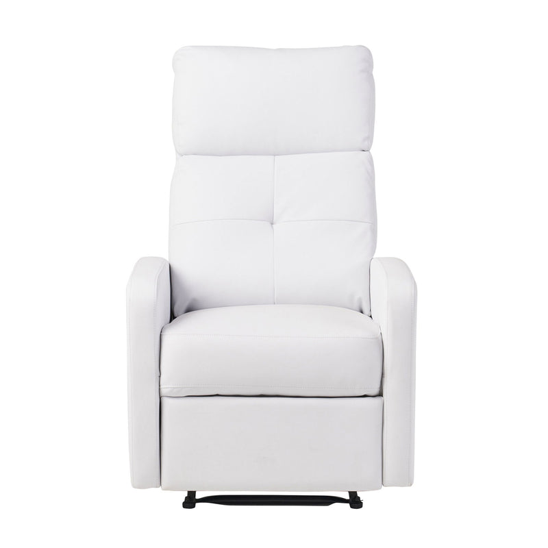 Contemporary Recliner Chair With Push Back Function