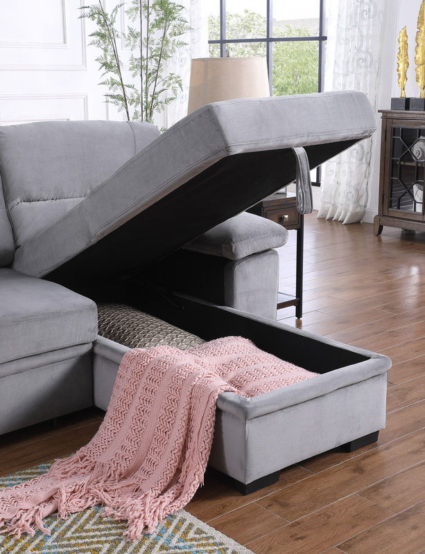 Kipling - Reversible Sleeper Sectional Sofa Chaise