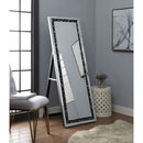 Nysa - Floor Mirror - Faux Crystals