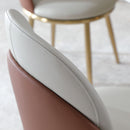 Round Stone Burning Table, Modern Marble Dining Table With Chairs