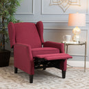 Westeros Wing Back Fabric Upholstered Recliner