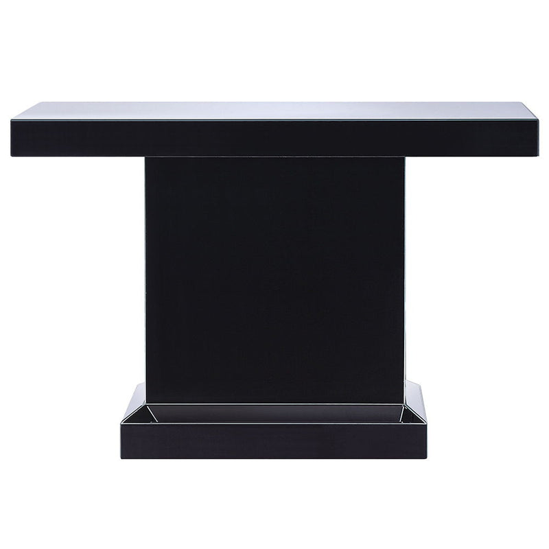 Noralie - 31"H Console Table - Mirrored & Faux Diamonds