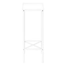 Accent Side Table, Narrow, Small, 2 Tier, Contemporary & Modern