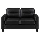 Scotland - Faux Leather Upholstered Sofa Set