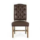 Elegant Dining Chair With Button Tufted Design