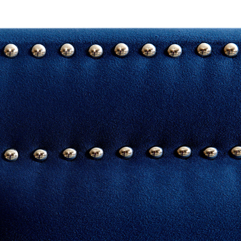 Ericson - King Bed - Navy