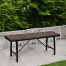 Mariatu - Bench - Oak & Black - Atlantic Fine Furniture Inc