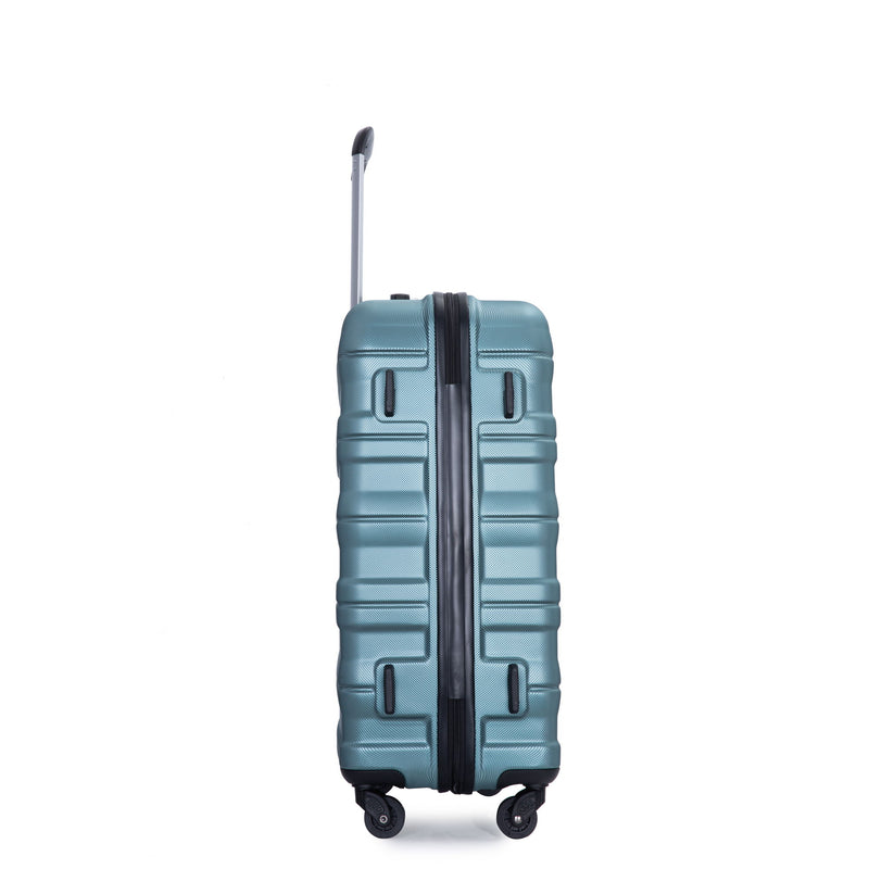 Expandable 3 Piece Luggage Sets Lightweight & Durable Suitcase, Spinner Wheels, Tsa Lock