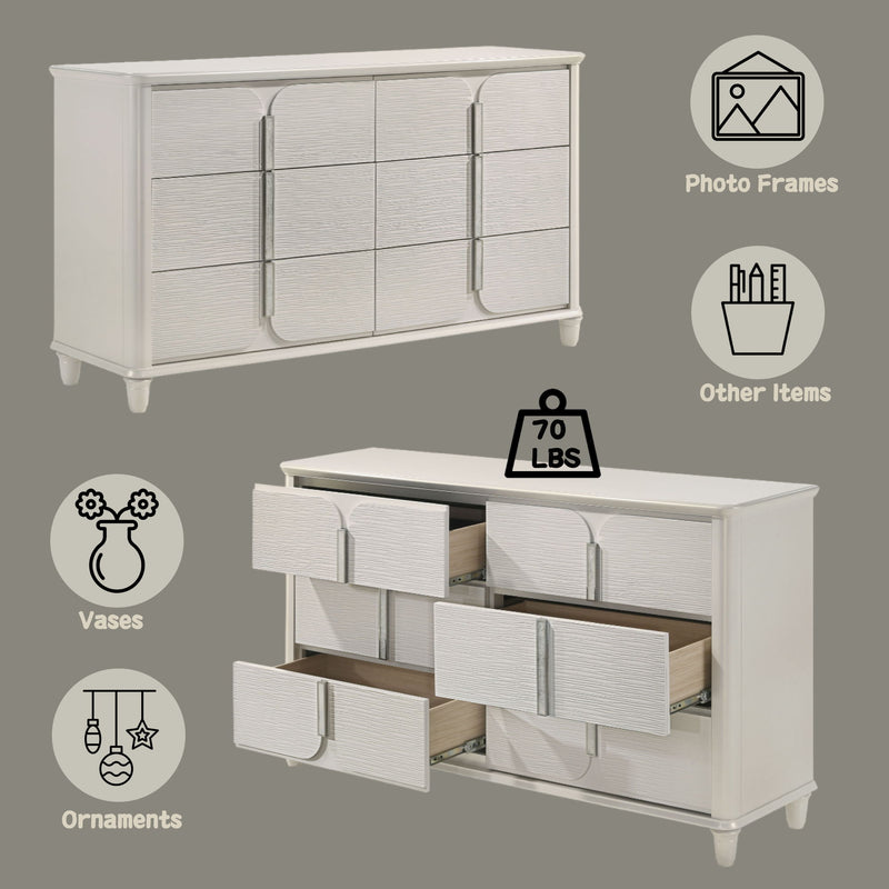 Laveda - Dresser - White