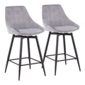 Diana - Contemporary Counter Stool (Set of 2)