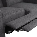 Manville - Contemporary Tufted Loveseat Pushback Recliner