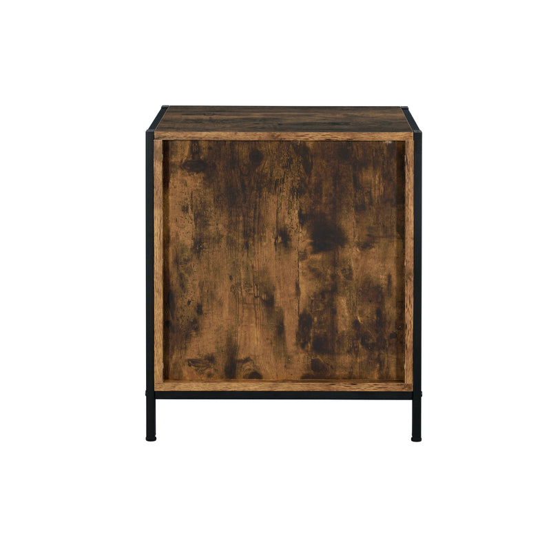 Juvanth - Rustic Nightstand - Oak