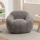 Giant Bean Bag Chair, Spacious Memory Foam With Armrests