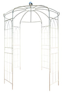 Metal Garden Arch Iron Garden Arbors Gazebo Dia High Birdcage Shape Pergola Pavilion For Wedding Ceremony
