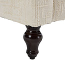 Chenille 2 Seater Sofa With LED Light, USB Charging Port, And Storage Bag