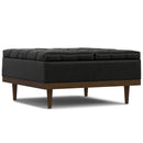 Mariah - Upholstered Lift Top Table Storage Ottoman