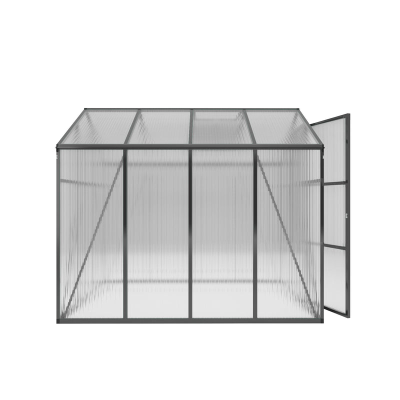 Gain Height Windproof Greenhouse With Raised Base