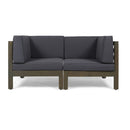 Oana - 2 Piece Loveseat Set With Water Resistant Cushions