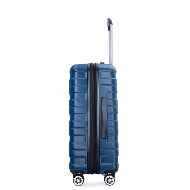 Luggage Set Of 5 Pieces, Expandable Hard Pc Luggage Set With Tsa Lock For Rotating Wheels