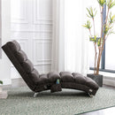 Massage Chaise Lounge Indoor With Remote Control, Ergonomic Electric Massage Lounger