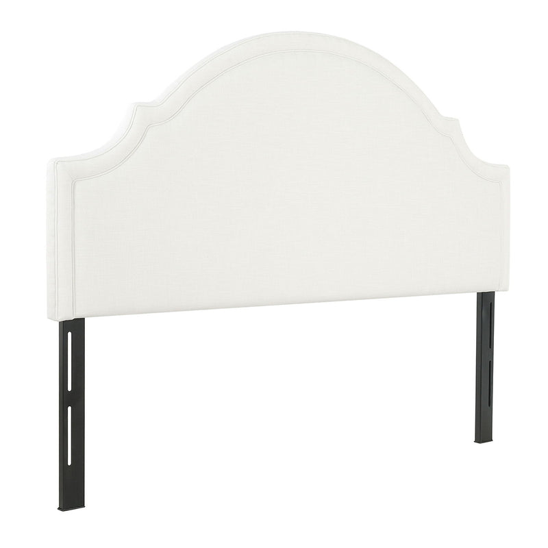 Catherine - Upholstered King Headboard - Antique White