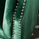 Celestialis - Upholstered Club Chair With Tub Design And Rolled Recessed Armrests